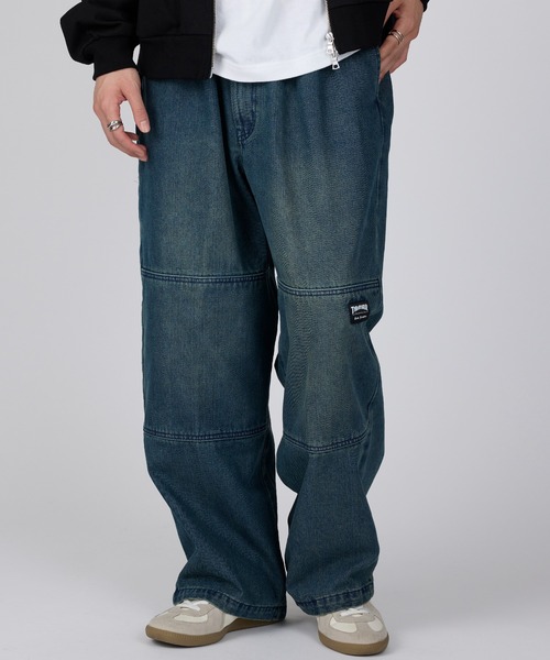 THRASHER（スラッシャー）の「【THRASHER】カツラギ・デニム ワークイージーパンツ（デニムパンツ・メンズ・オフホワイト/ブラック/グレー/ブルー/ベージュ/ブラック系1/ブルー系その他2・S/M/L/LL）」の15枚目の写真