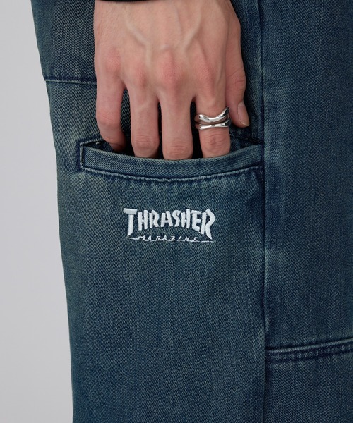 THRASHER（スラッシャー）の「【THRASHER】カツラギ・デニム ワークイージーパンツ（デニムパンツ・メンズ・オフホワイト/ブラック/グレー/ブルー/ベージュ/ブラック系1/ブルー系その他2・S/M/L/LL）」の22枚目の写真