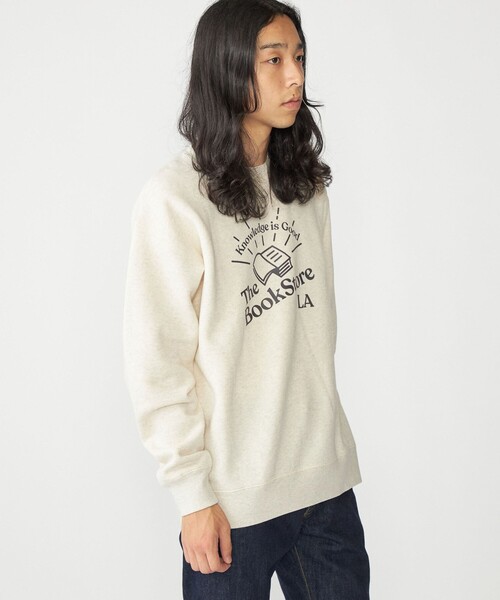 SHIPS（シップス）の「SHIPS: コットン ポリエステル プリント ライト クルーネック スウェット（スウェット・メンズ・ダークグレー/ナチュラル/ワインレッド・SMALL/X-LARGE/LARGE/MEDIUM）」の9枚目の写真