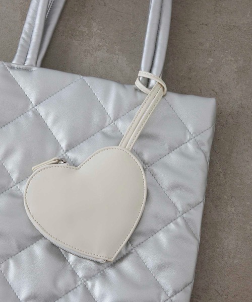 セール】Heart cardcase charm poach/ハート カードケース チャーム