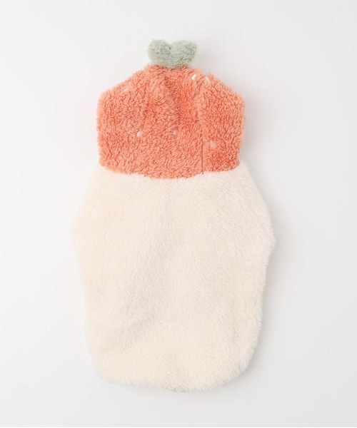 moncheri(モンシェリ)の「フルーツフードボアパーカー(ペットウェア・レディース・オレンジ/ピンク・S/L/XL/M/2M/XS)」の4枚目の写真