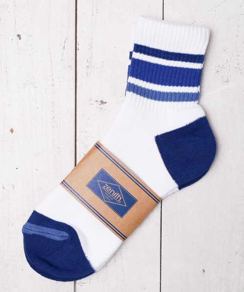 ZENITH(ゼニス)の「【ZENITH】NEW LINE CREW SOCKS(ソックス/靴下・メンズ・ブラック/ブラック系その他/チャコールグレー/レッド/オレンジ/ブルー系その他/ミント・FREE)」の5枚目の写真