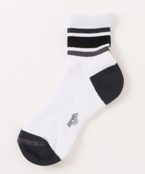 ZENITH(ゼニス)の「【ZENITH】NEW LINE CREW SOCKS(ソックス/靴下・メンズ・ブラック/ブラック系その他/チャコールグレー/レッド/オレンジ/ブルー系その他/ミント・FREE)」の9枚目の写真