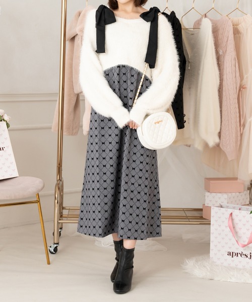 apres jour（アプレジュール）の「【7周年限定アイテム】ショートシャギーニット【カラバリ9色展開】【ZOZOTOWN限定アイテム】（ニット/セーター・レディース・イエロー/オレンジ/ラベンダー/ミント/レッド/ホワイト/ブラック/ベビーピンク/ライトブルー・フリー/X-LARGE）」の15枚目の写真