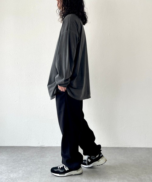 vintage like loose silhouette long sleeve（Tシャツ/カットソー