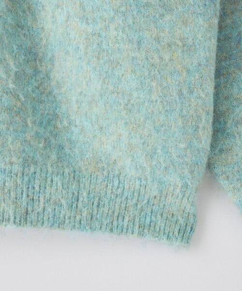 CITEN(シテン)の「<CITEN>シャギーニットポロシャツ(ニット/セーター・メンズ・ブラック/ライトブルー・L/M)」の16枚目の写真