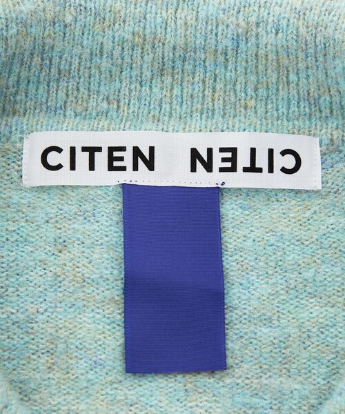 CITEN(シテン)の「<CITEN>シャギーニットポロシャツ(ニット/セーター・メンズ・ブラック/ライトブルー・L/M)」の18枚目の写真