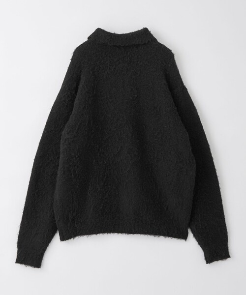 CITEN(シテン)の「<CITEN>シャギーニットポロシャツ(ニット/セーター・メンズ・ブラック/ライトブルー・L/M)」の20枚目の写真