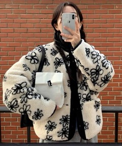 LOEWE ブリーチ加工 デニムジャケット ブランド古着】ブリーチ加工デニムジャケット（デニムジャケット