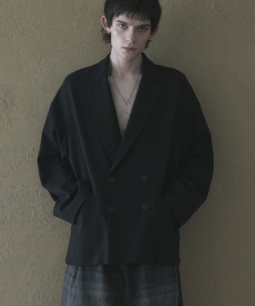 【 remer】ルーズスタンダードダブルテーラードジャケット remer（リメール）の「loose standard double tailored jacket