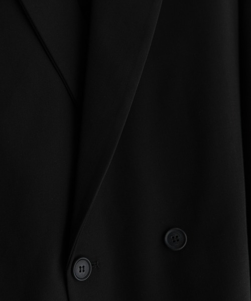 セットアップ対応】loose basic double tailored jacket / ルーズ
