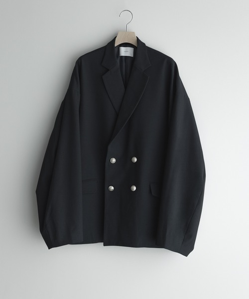 セットアップ対応】loose basic double tailored jacket / ルーズ