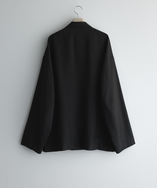 セットアップ対応】loose basic double tailored jacket