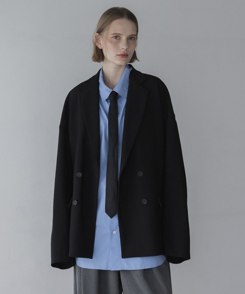ジャケット・アウター remer loose basic double tailored jacket セットアップ対応】loose basic double tailored jacket