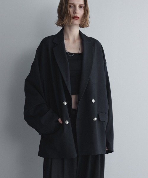 remer ルーズベーシックダブルテーラードジャケット、スラックスのセットアップ セットアップ対応】loose basic double tailored jacket / ルーズ