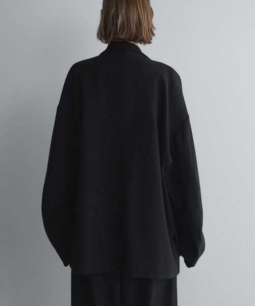 セットアップ対応】loose basic double tailored jacket / ルーズ