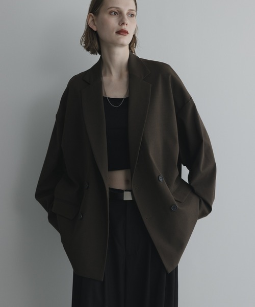 ジャケット・アウター loose basic double tailored jacket セットアップ対応】loose basic double tailored jacket / ルーズ