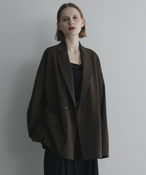 remer ルーズベーシックダブルテーラードジャケット、スラックスのセットアップ セットアップ対応】loose basic double tailored jacket / ルーズ