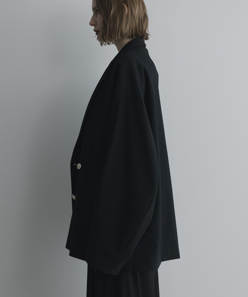 セットアップ対応】loose basic double tailored jacket / ルーズ