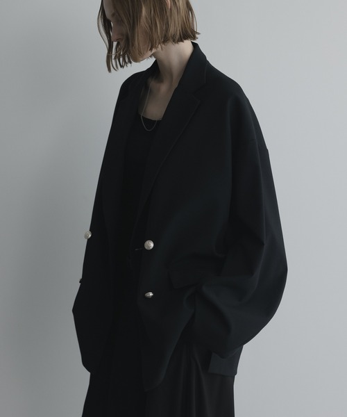 remer セットアップ loose basic double tailored セットアップ対応】loose basic double tailored jacket / ルーズ