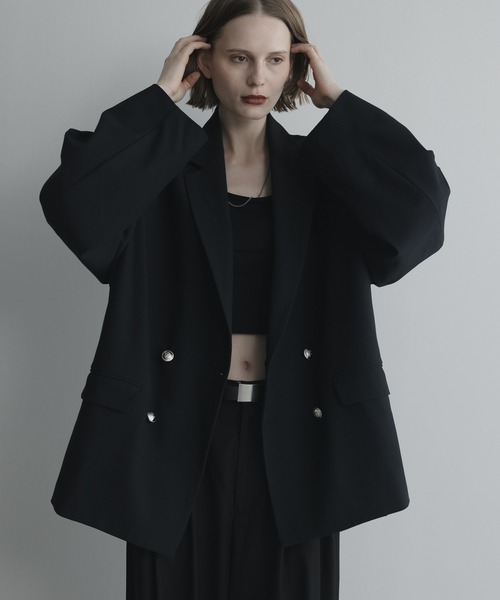 remer ルーズベーシックダブルテーラードジャケット、スラックスのセットアップ セットアップ対応】loose basic double tailored jacket / ルーズ