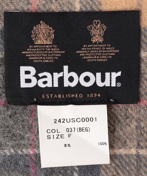 Barbour/バブアー tartan lambswool scarf/タータン ラムウール スカーフ（マフラー）｜Barbour（バブアー）