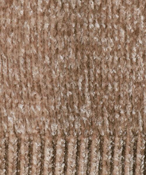 ITS'DEMO（イッツデモ）の「◆【手洗い可】ベロアモールニット（ニット/セーター・レディース・アイボリー/ブラウン系/サックスブルー/ピンク・00）」の15枚目の写真