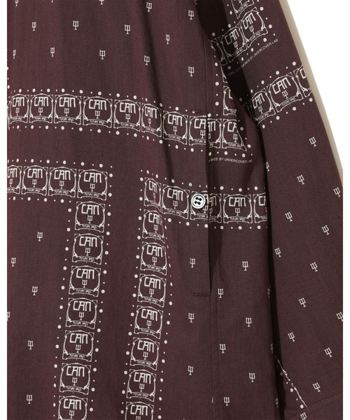 UNDERCOVER（アンダーカバー）の「UC2D9402（シャツ/ブラウス・メンズ・ブラウン/ライトグレー・2/3/4）」の5枚目の写真