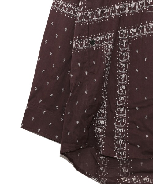 UNDERCOVER（アンダーカバー）の「UC2D9402（シャツ/ブラウス・メンズ・ブラウン/ライトグレー・2/3/4）」の6枚目の写真