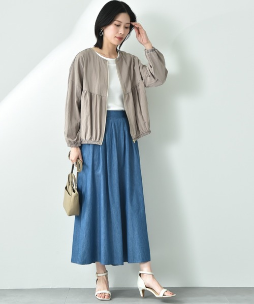 INTERPLANET(インタープラネット)の「パール釦スカンツ(その他パンツ・レディース・グレー/サックスブルー/ブラック/ブルー・FREE)」の19枚目の写真