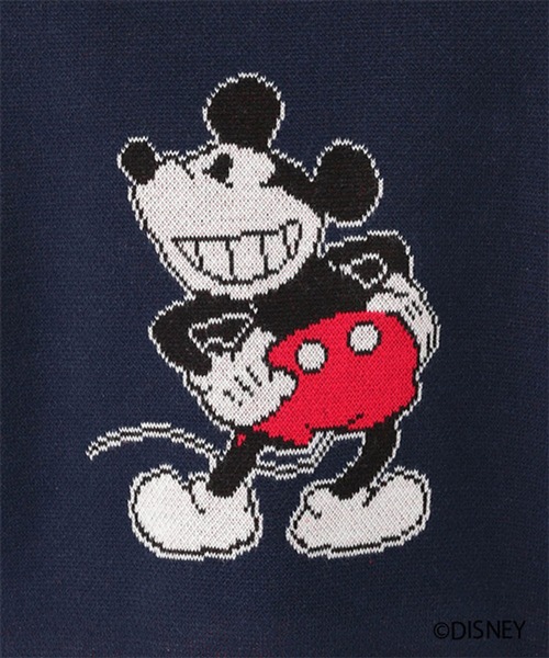 studio CLIP（スタディオクリップ）の「MICKEY / 12Gジャガードニット