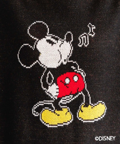 studio CLIP（スタディオクリップ）の「MICKEY / 12Gジャガードニットプルオーバー（ニット/セーター・レディース・グレー/ブラック/ネイビー・FREE）」の22枚目の写真