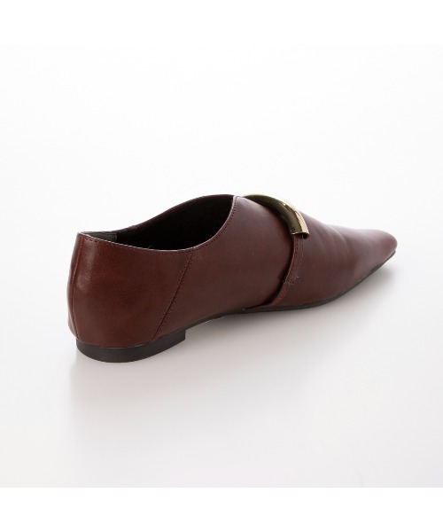 EVOL（イーボル）の「【軽量・柔らかい】ゴールドモチーフスクエアパンプス IY5601（パンプス・レディース・シルバー/ブラック/ホワイト/ブラウン/シルバーグレー/ワインレッド/ベージュ/ブラウン系その他・25.0cm/24.5cm/24.0cm/23.5cm/23.0cm/22.5cm/22.0cm）」の15枚目の写真