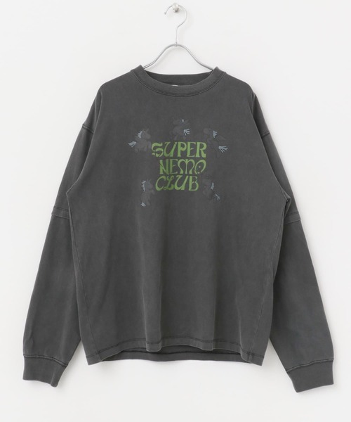 SENSE OF PLACE by URBAN RESEARCH（センスオブプレイスバイアーバンリサーチ）の「『別注』SHUHEI KOKI×SENSE OF PLACE　フェイクレイヤードTシャツ（Tシャツ/カットソー・メンズ・ブラック/グレー・LARGE/MEDIUM）」の16枚目の写真
