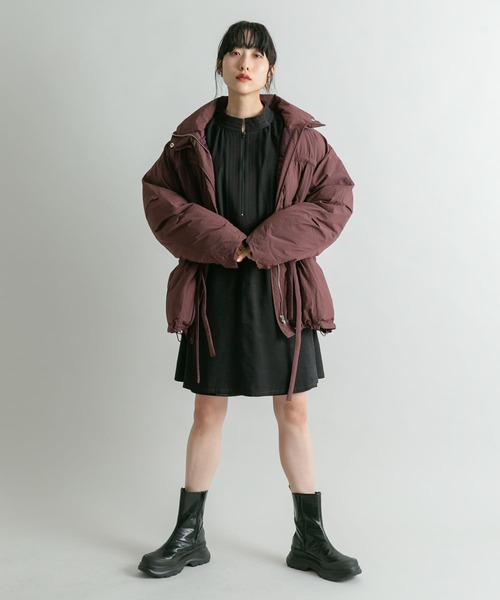 【セール】ステッチデザインスキッパーワンピース（ワンピース）｜KBF（ケイビーエフ）