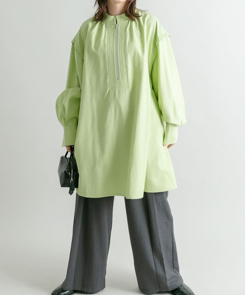 【セール】ステッチデザインスキッパーワンピース（ワンピース）｜KBF（ケイビーエフ）