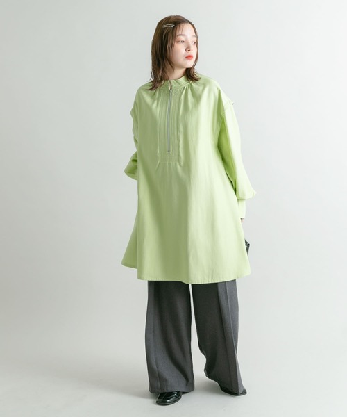 【セール】ステッチデザインスキッパーワンピース（ワンピース）｜KBF（ケイビーエフ）