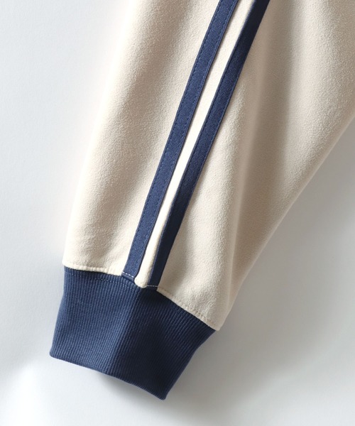 SITRY(シトリー)の「2026AW新柄 Fake Suede Game Sweat shirt/オーバーサイズ ブロークコア ゲームシャツ ユニフォーム フェイクスエード トレーナー スウェット(スウェット・メンズ・チャコール/グレイッシュブルー/アイボリー/グレー系その他/ネイビー/ホワイト系その他/ホワイト系その他2/グレー系その他2/ネイビー系・L/M)」の19枚目の写真
