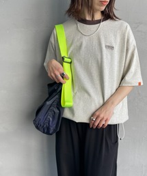 [UNIVERSAL OVERALL/ユニバーサルオーバーオール] 別注 ドローコード付き ワイドシルエットTシャツ