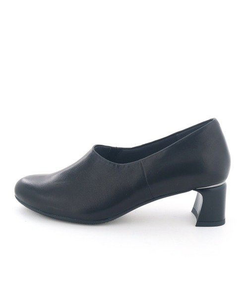 cava cava（サヴァサヴァ）の「晴雨兼用│ソフトレザーシューティ　7305429（パンプス・レディース・ブラック/グレイッシュベージュ/ダークブラウン・22.5cm/23cm/23.5cm/24cm/24.5cm）」の4枚目の写真