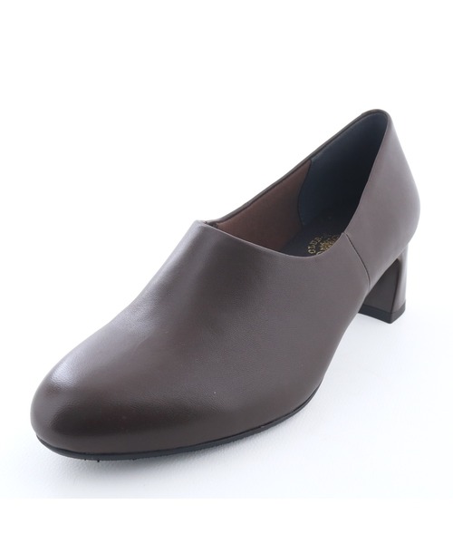 cava cava（サヴァサヴァ）の「晴雨兼用│ソフトレザーシューティ　7305429（パンプス・レディース・ブラック/グレイッシュベージュ/ダークブラウン・22.5cm/23cm/23.5cm/24cm/24.5cm）」の21枚目の写真