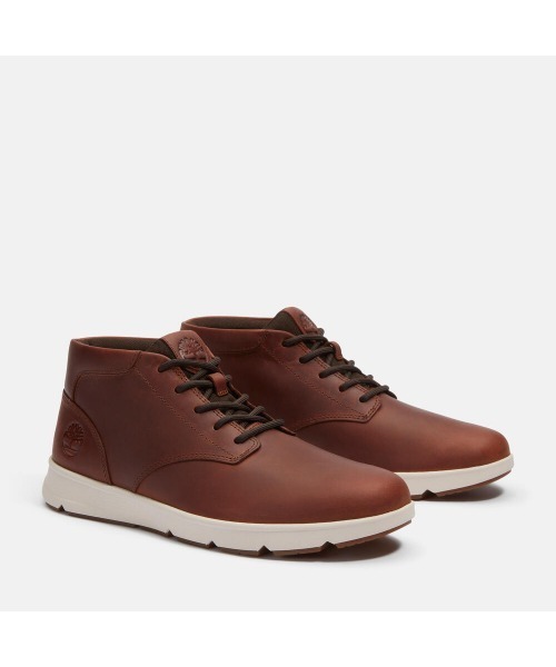 Timberland（ティンバーランド）の「メンズ パーカー ストリート ミッド スニーカー（スニーカー・メンズ・バーガンディー・25.0cm/25.5cm/26.0cm/26.5cm/27.0cm/27.5cm/28.0cm/28.5cm/29.0cm/30.0cm）」の3枚目の写真
