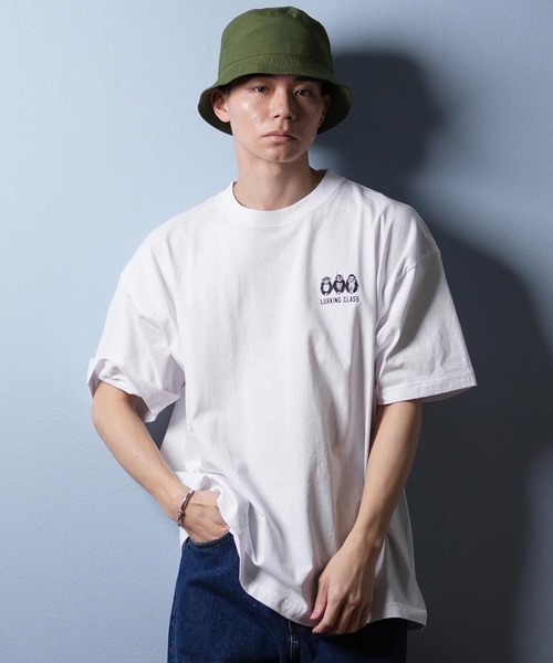LURKING CLASS（ラーキングクラス）の「【ムラサキスポーツ限定】CLASS/ラーキングクラス 半袖Tシャツ バックプリント ST25STM04（Tシャツ/カットソー・メンズ・ホワイト/ブラック/グリーン・XL/L/M）」の5枚目の写真