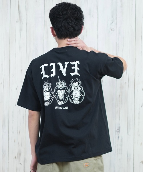 LURKING CLASS（ラーキングクラス）の「【ムラサキスポーツ限定】CLASS/ラーキングクラス 半袖Tシャツ バックプリント ST25STM04（Tシャツ/カットソー・メンズ・ホワイト/ブラック/グリーン・XL/L/M）」の16枚目の写真