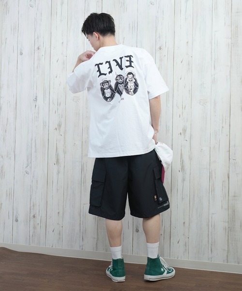 LURKING CLASS（ラーキングクラス）の「【ムラサキスポーツ限定】CLASS/ラーキングクラス 半袖Tシャツ バックプリント ST25STM04（Tシャツ/カットソー・メンズ・ホワイト/ブラック/グリーン・XL/L/M）」の13枚目の写真