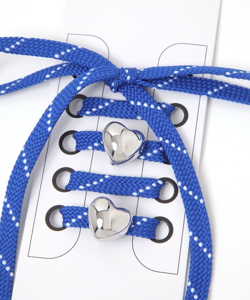 LOWRYS FARM（ローリーズファーム）の「パーツSETシューレース 291592（シューズ小物/雑貨・レディース・オフホワイト/レッド/ブルー・FREE）」の6枚目の写真