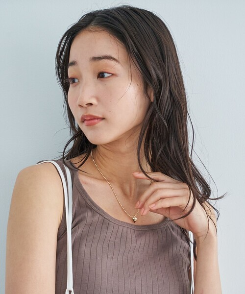 coen（コーエン）の「プチハートボールチェーンネックレス（ネックレス・レディース・シルバー/ゴールド・FREE）」の8枚目の写真