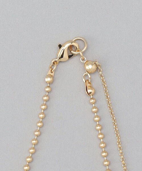 coen（コーエン）の「プチハートボールチェーンネックレス（ネックレス・レディース・シルバー/ゴールド・FREE）」の4枚目の写真