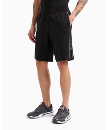 EMPORIO ARMANI EA7 | 【エンポリオ アルマーニ EA7】Logo Series バミューダパンツ コットン混紡(スウェットパンツ)