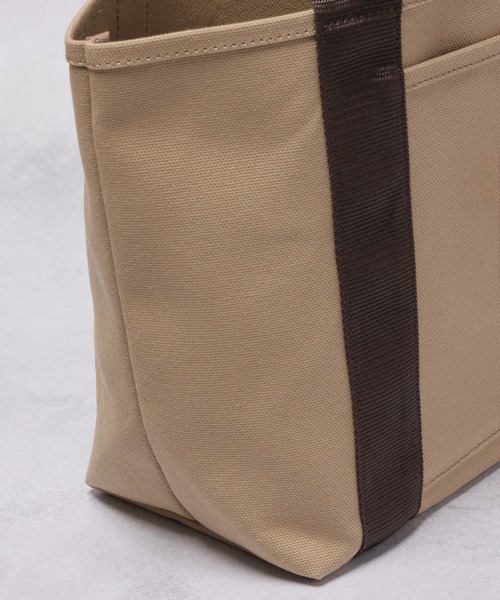 SABLE CLUTCH(セーブルクラッチ)の「LEATHER TAG CANVAS TOTE (M) - 富士金梅(帆布/キャンバストートバッグ)(トートバッグ・レディース・パープル/ゴールド/ダークブラウン・ONE SIZE)」の18枚目の写真